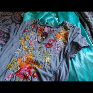 Johnny Was T dress. great condition! light wear